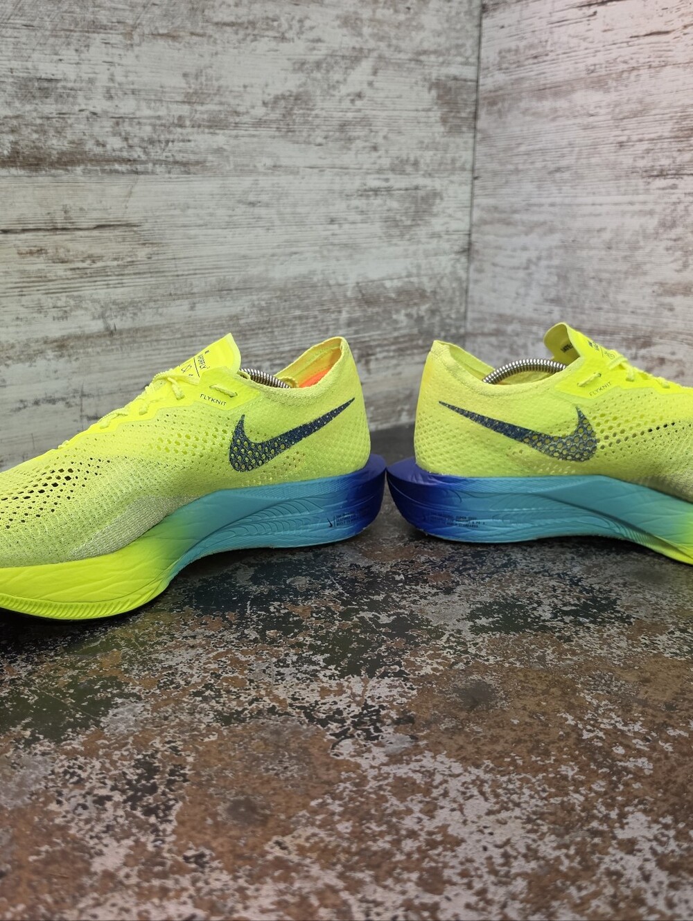 Mens Nike VaporFly 3 Running Shoes Sz 10 Used Marathon Distance Relay - Picture 4 of 6